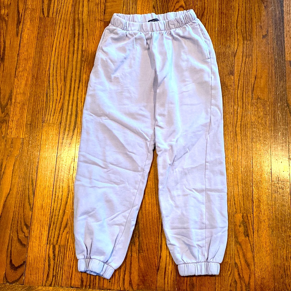 Brandy Melville joggers OS periwinkle/gray